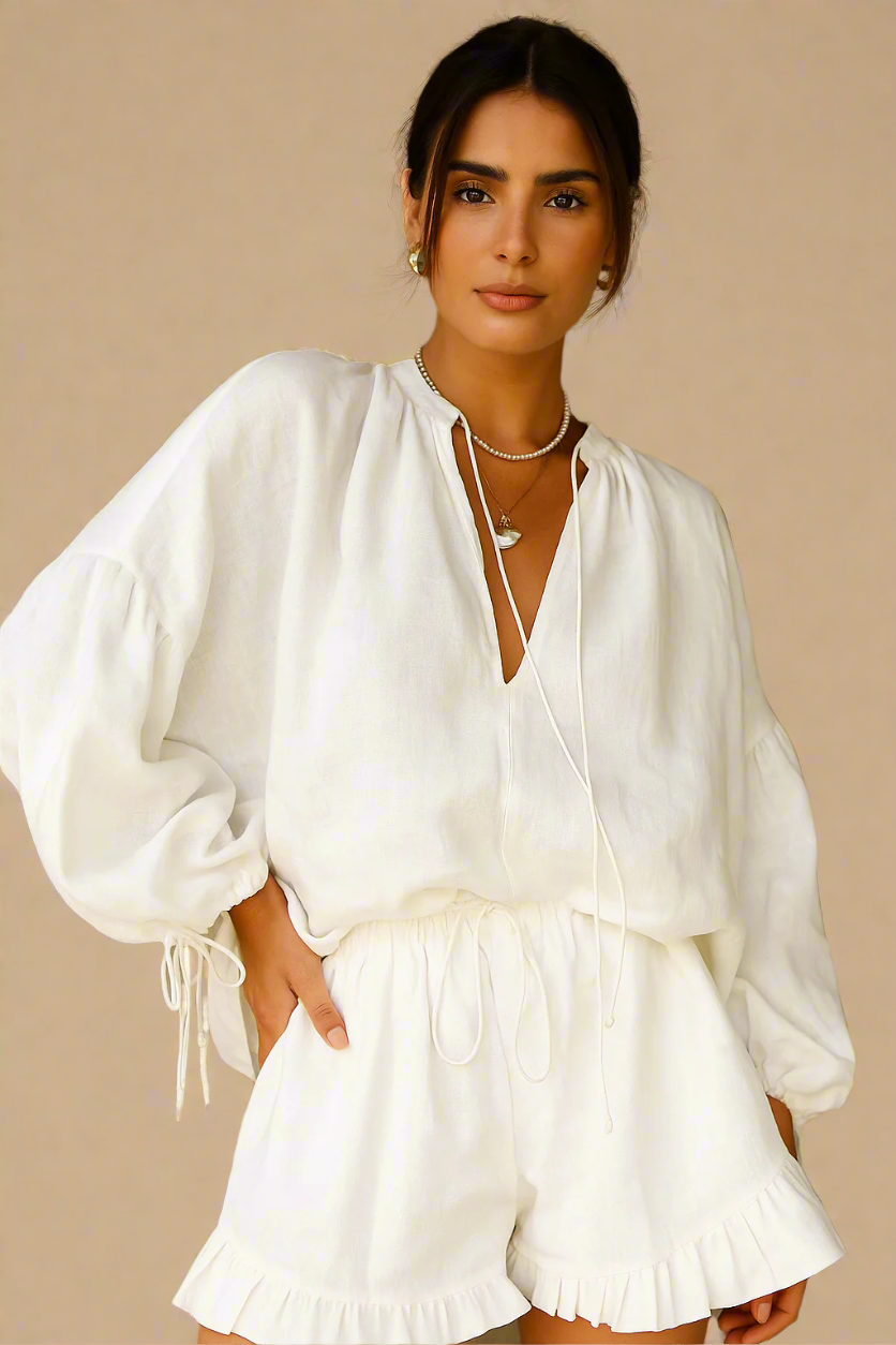 Set Lea | Abbigliamento Estivo Leggero – Top + Gonna