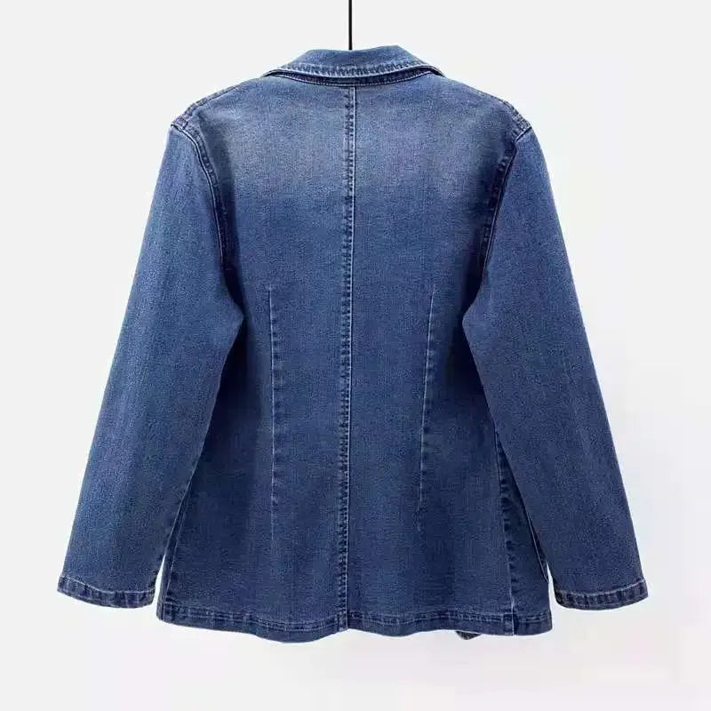 EVELINE™|GIACCA IN DENIM ELEGANTE