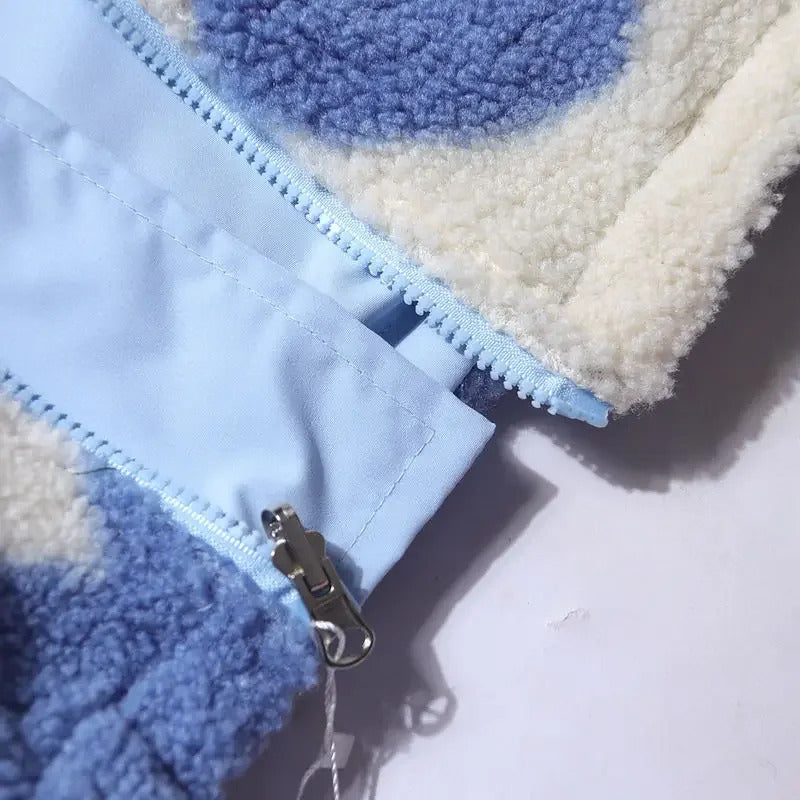 Alma | Giacca reversibile con cuori