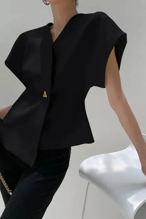 Cevalin | Top Scultoreo con Chiusura in Oro