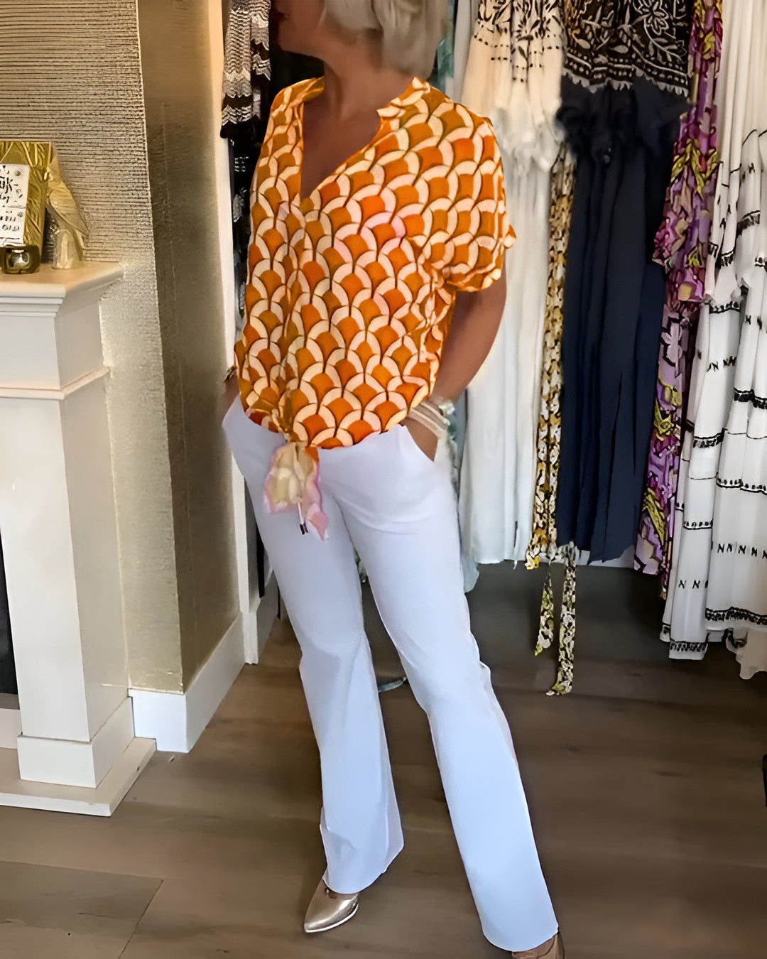 LEONTINE™ BLUSA | Leggera ed elegante – il tuo nuovo preferito estivo