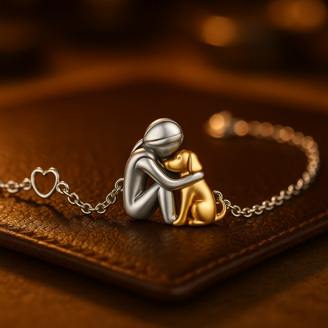 Bracciale portafortuna regolabile