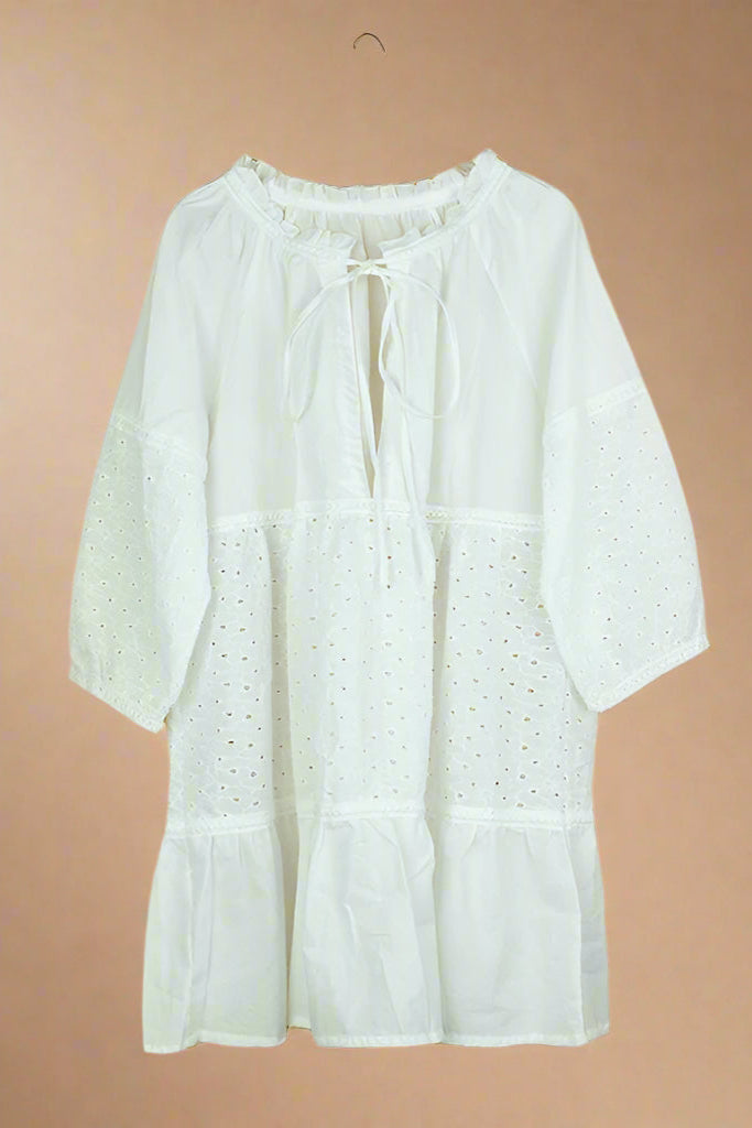 Liv | BLUSA Ricamata leggerezza + eleganza da spiaggia