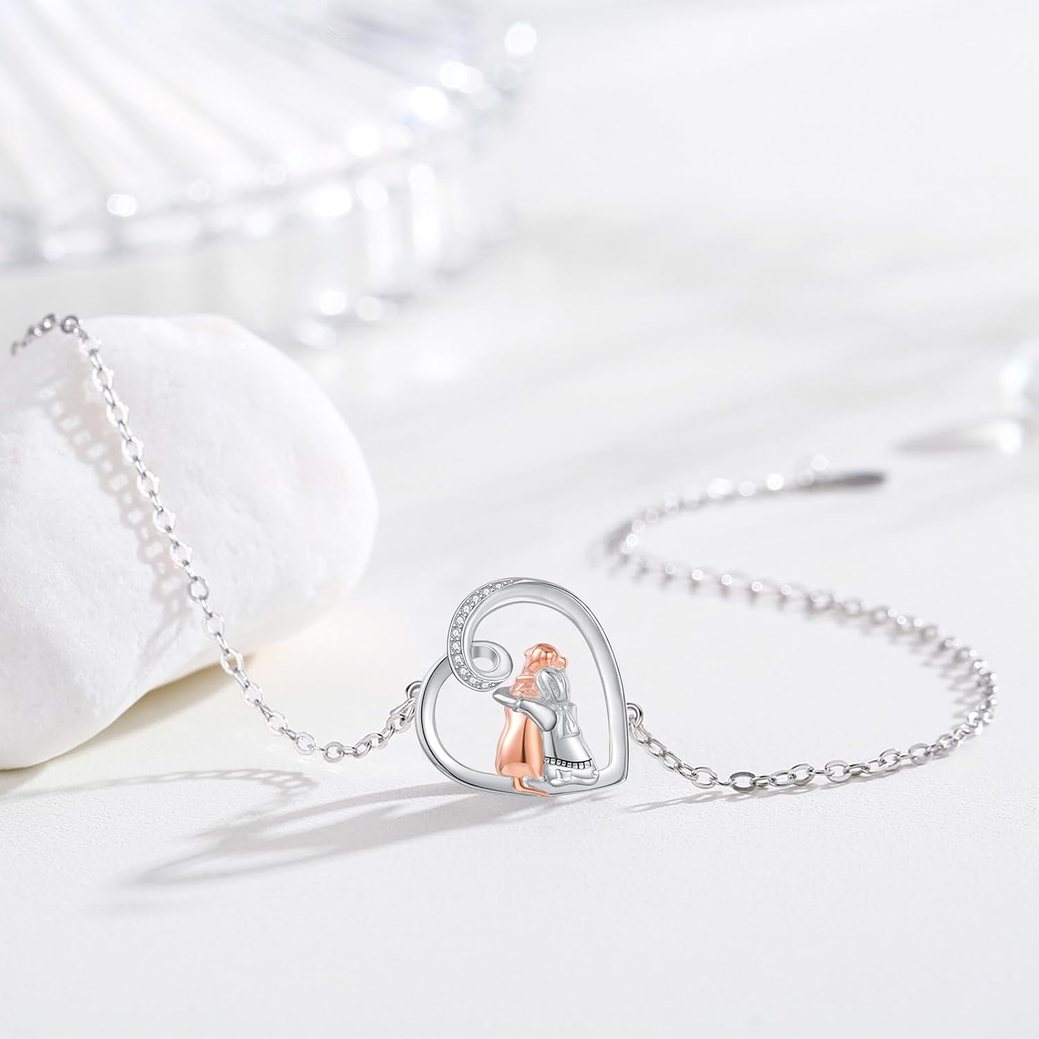 Bracciale portafortuna regolabile