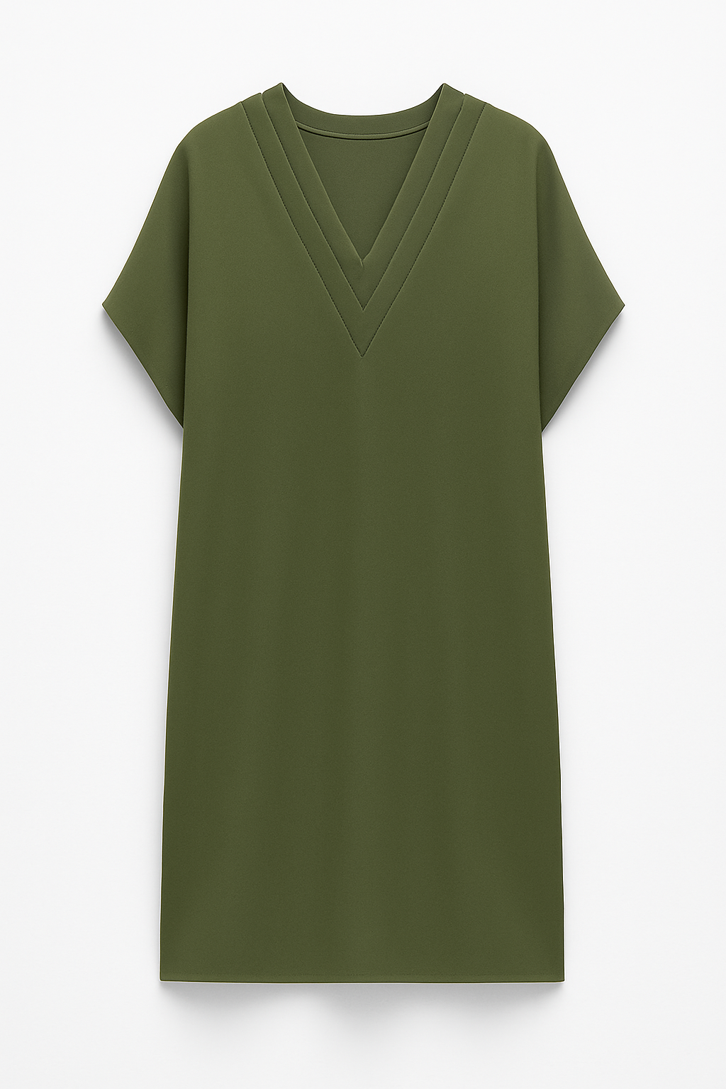 Ida ABITO | Abito corto con scollatura a V strutturata