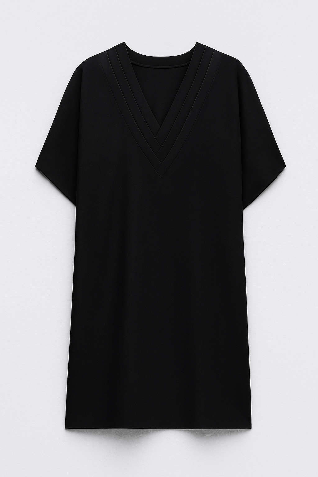 Ida ABITO | Abito corto con scollatura a V strutturata