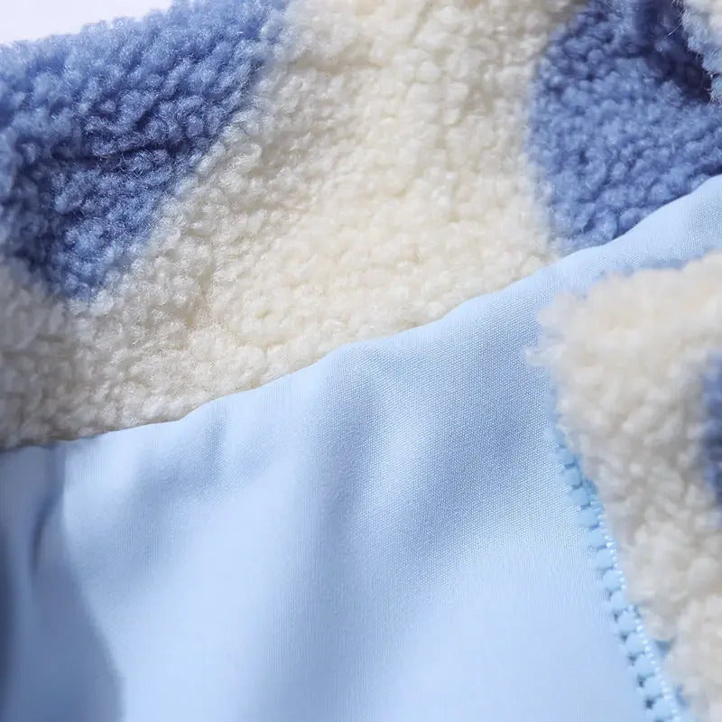 Alma | Giacca reversibile con cuori