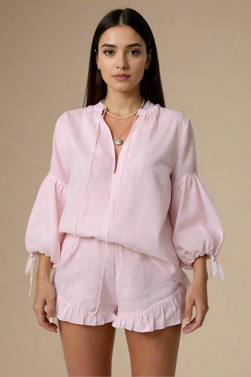 Set Lea | Abbigliamento Estivo Leggero – Top + Gonna