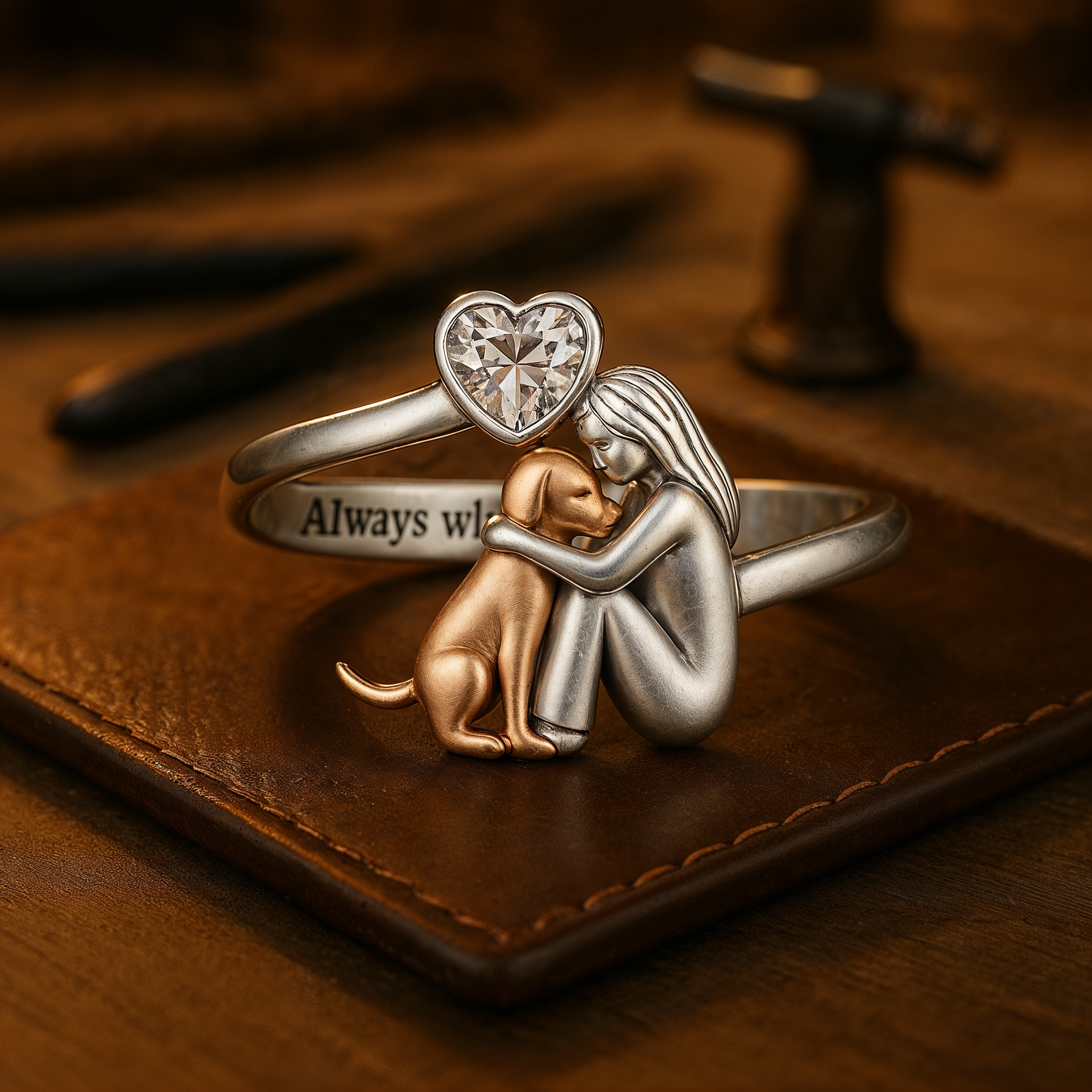 Anello regolabile – “Always in My Heart”