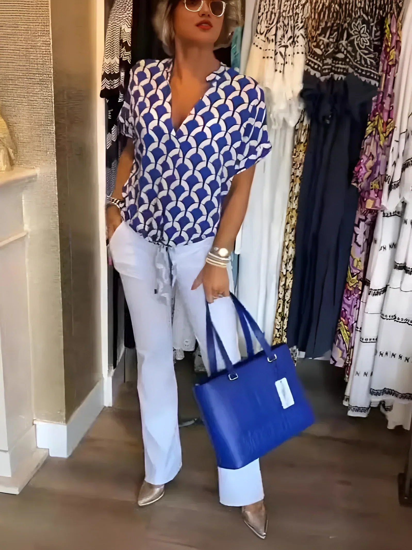 LEONTINE™ BLUSA | Leggera ed elegante – il tuo nuovo preferito estivo